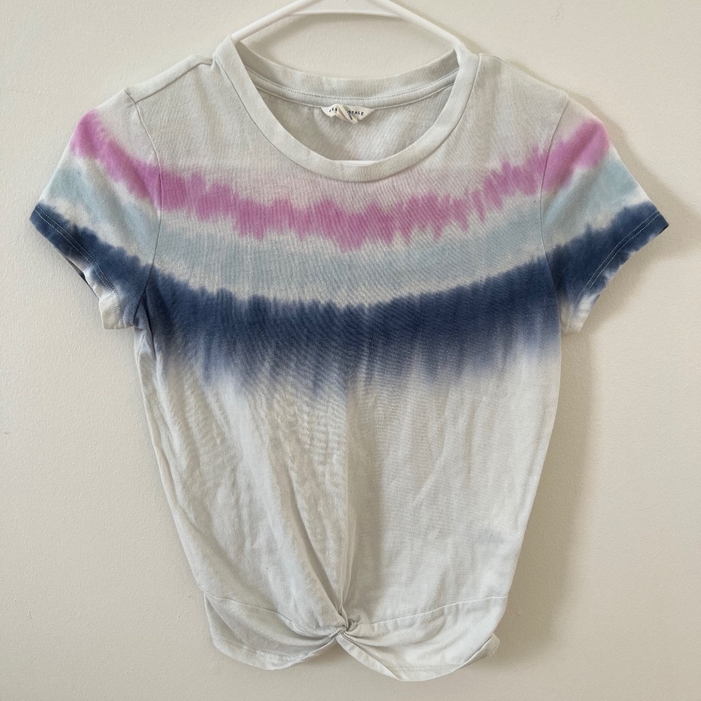 Aeropostale Tee with crossover on the bottom